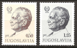 Yougoslavie 1972 N° 1361 / 2 ** Maréchal Tito, WW2, Président, Communisme, Escrime, Staline, Résistance, Dictature, URSS - Unused Stamps
