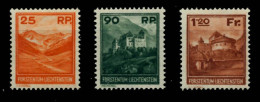 LIECHTENSTEIN 1933 Nr 119-121 Postfrisch X6A8B16 - Unused Stamps