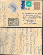 India Uprated Postal Stationery Card To Germany 1961 - Covers & Documents