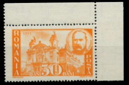 RUMÄNIEN 1945 Nr 837 Postfrisch ECKE-ORE X807C0E - Unused Stamps
