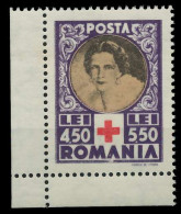 RUMÄNIEN 1945 Nr 827 Postfrisch ECKE-ULI X807B9E - Unused Stamps