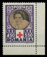 RUMÄNIEN 1945 Nr 827 Postfrisch ECKE-URE X807C6E - Unused Stamps
