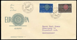 FINNLAND 1960 Nr 525-526 BRIEF FDC X0894D2 - Covers & Documents