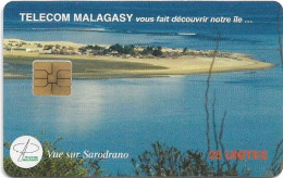 Madagascar - Telecom Malagasy - Vue Sur Sarodrano - 25Units, Chip Solaic, 1.400.000ex, Used - Madagascar