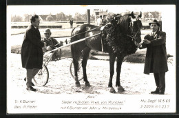 AK Pferd Karo Als Sieger Im Grossen Preis Von München 1965 - Paardensport