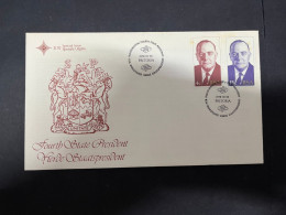 15-6-2024 (59) RSA FDC Cover - 1978 - State President (with Insert) - FDC