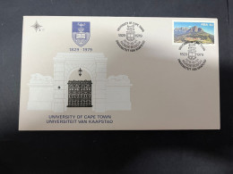 15-6-2024 (59) RSA FDC Cover - 1979 - Cape Town University (with Insert) - FDC