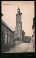 AK Aardenburg, Kerkstraat Met Toren  - Sonstige & Ohne Zuordnung