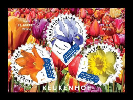 Netherlands 2024 Mih. 4280/82 Flora. Keukenhof Flower Garden. Iris, Daffodil And Tulip MNH ** - Neufs
