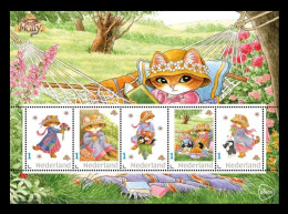 Netherlands 2024 Children's Books. Molly By Francien Van Westering. Fauna. Cats MNH ** - Unused Stamps