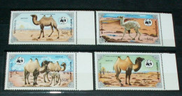 Mongolia 1985 - Mi.1707-10 - Camels  - MNH - Mongolië