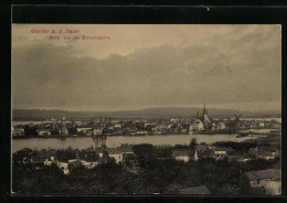 AK Werder A. Havel, Stadttotale Von Der Bismarckhöhe  - Werder