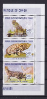 République Démocratique Du Congo - 2154/2156 - Chats Sauvages - 2003 - MNH - Nuovi