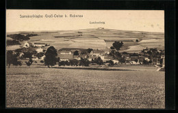 AK Gross-Oelsa B. Rabenau, Panorama Mit Dem Lerchenberg  - Rabenau