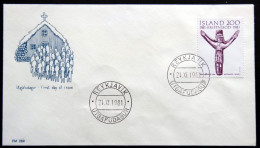 Iceland 1981  MiNr.573  FDC   ( Lot 6695 ) - FDC