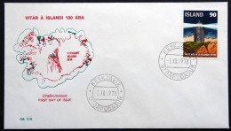 Iceland 1978   Lighthouses In Iceland  Minr.537    FDC    ( Lot 6671) - FDC