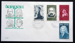 Iceland 1975  Personalities Minr. MiNr.505-8    FDC   ( Lot 6671 - FDC