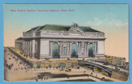 1354 USA UNITED STATES OF AMERICA ESTADOS UNIDOS NEW YORK NEW GRAND CENTRAL TERMINAL STATION RARE POSTCARD - Grand Central Terminal