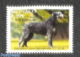 Monaco 2020 Dog Show 1v, Mint NH, Nature - Dogs - Unused Stamps
