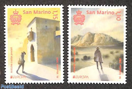 San Marino 2020 Europa, Old Postal Roads 2v, Mint NH, History - Europa (cept) - Post - Neufs