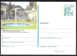 Germania/Germany/Allemagne: Intero, Stationery, Entier, Stazione Termale, Spa Station, Station Thermale - Termalismo