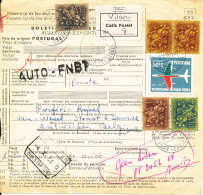 Portugal Addresscard ?? Sent To Belgium 27-9-1966 With More Postmarks - Storia Postale