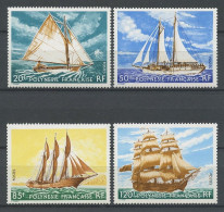 POLYNESIE 1977 N° 115/118 ** Neufs MNH Superbes C 45,50 € Bateaux Boats Ships Voilier Sailboat Transports - Neufs