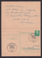 DDR Ganzsache P 77 Ulbricht Frage & Antwort SST Nürnberg Verkehrsmuseum - Cartes Postales - Oblitérées