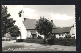 AK Zeven, Ansicht Der Christ-Königs-Kirche  - Zeven