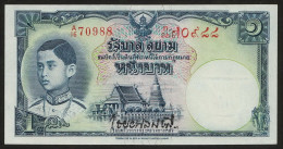 1 Baht Serie 4 Typ 1 Siam A16 70988 Thailand 1938 UNC - Tailandia