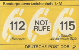 SMHD 26 Notrufe 1987 Mit DDF Auf 1.DS Spitzer Fuß Des R Von RUFE ** - Libretti