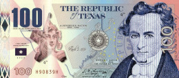 10 Dollars 2024 The République Of Texas Emission Privée Et Limitée - Fictifs & Spécimens