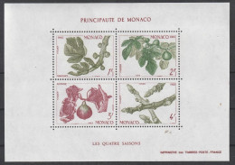 Monaco: 1983, Blockausgabe: Mi. Nr. 24, Die Vier Jahreszeiten (II). **/MNH - Blocks & Kleinbögen