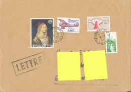 France Cover Sent 16-9-1980 Topic Stamps (big Size Cover) - Storia Postale
