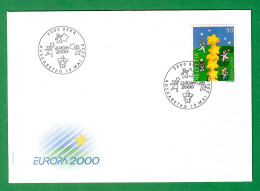 Schweiz / Helvetia 2000  Mi.Nr. 1720 , EUROPA CEPT / Kinder Bauen Sternenturm - FDC Bern 10. Mai 2000 - 2000