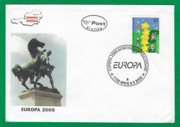 Österreich  2000  Mi.Nr. 2311, EUROPA CEPT Kinder Bauen Einen Sternenturm - FDC Wien  9.5.2000 - 2000