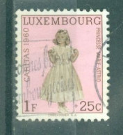 LUXEMBOURG - N°590 Oblitéré - Surtaxe Au Profit D'oeuvres Sociales. - Used Stamps