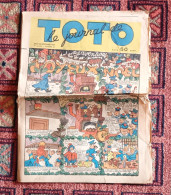 Le Journal De Toto N° 42 - Jeudi 23 Décembre 1937 - Les Aventures De Toto - Sonstige & Ohne Zuordnung