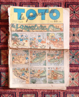 Le Journal De Toto N° 55 - Jeudi 24 Mars 1938 - Les Aventures De Toto - Sonstige & Ohne Zuordnung