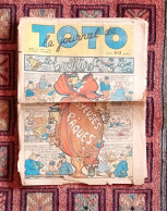 Le Journal De Toto N° 58 - Jeudi 14 Avril 1938 - Les Aventures De Toto - Autres & Non Classés