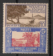 NOUVELLE CALEDONIE - 1944 - N°YT. 244 à 245 - Série Complète - Neuf * / MH VF - Unused Stamps