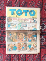 Le Journal De Toto N° 63 - Jeudi 19 Mai 1938 - Les Aventures De Toto - Autres & Non Classés