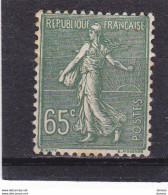 FRANCE 1927 SEMEUSE  LIGNEE Yvert  234 Neuf* MH Cote : 8 Euros - 1903-60 Semeuse Lignée