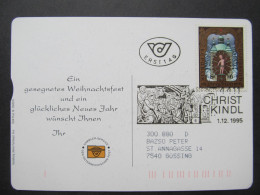 BRIEF Christkindl 1995 Nach Güssing // Aa2902 - Brieven En Documenten