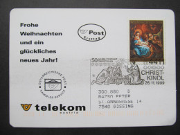 BRIEF Christkindl 1999 Nach Güssing // Aa2898 - Brieven En Documenten