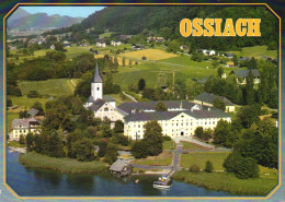 OSSIACH, CARINTHIA, ARCHITECTURE, CHURCH, PORT, BOAT, MOUNTAIN, AUSTRIA, POSTCARD - Ossiachersee-Orte