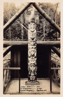 Canada - VANCOUVER (BC) Indian Totem Pole At Suspension Bridge, Grand Canyon, Capilano - REAL PHOTO - Vancouver