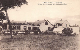 ST. HELENA - Longwood House, Home Of The Emperor Napoleon Saved From Termites - Publ. Etablissements Décamps  - Santa Helena