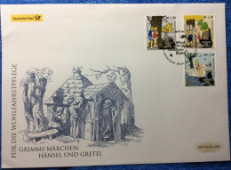 ALLEMAGNE ALEMANIA GERMANY DEUTSCHLAND BUND 2014 GRIMM'S FAIRY TALES HANSEL&GRETEL 3V FDC MI 3056-8 YT 2876-8 SC B1085-7 - 2011-…