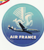 Fixe étiquette Bagages Air France - Altri & Non Classificati